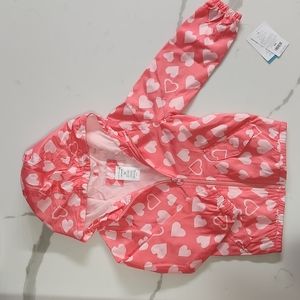 NWT Carter's 3T Jacket Pink with Hearts